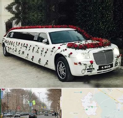 اجاره ماشین عروس لیموزین در نظرآباد کرج 