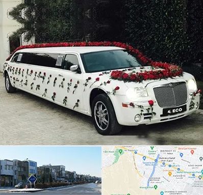اجاره ماشین عروس لیموزین در شریعتی مشهد