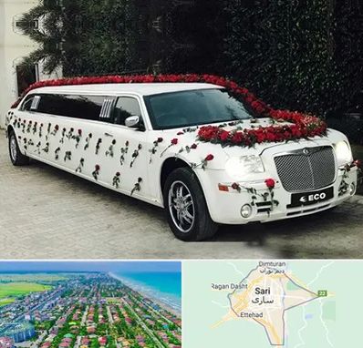 اجاره ماشین عروس لیموزین در ساری