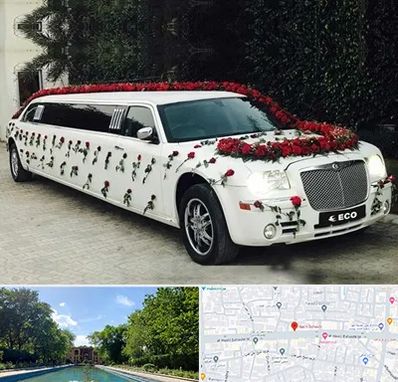 اجاره ماشین عروس لیموزین در هشت بهشت اصفهان