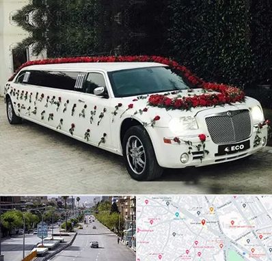 اجاره ماشین عروس لیموزین در خیابان زند شیراز
