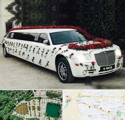 اجاره ماشین عروس لیموزین در وکیل آباد مشهد 