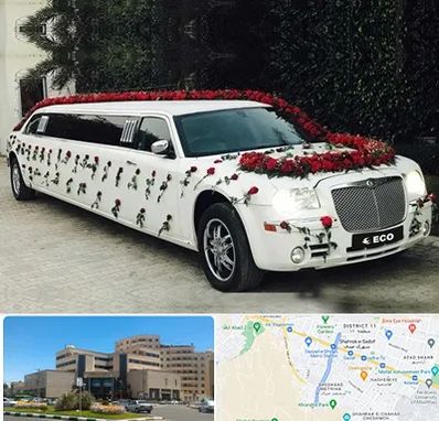 اجاره ماشین عروس لیموزین در صیاد شیرازی مشهد