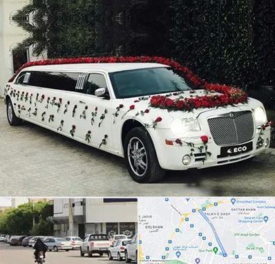 اجاره ماشین عروس لیموزین در قدوسی شرقی شیراز