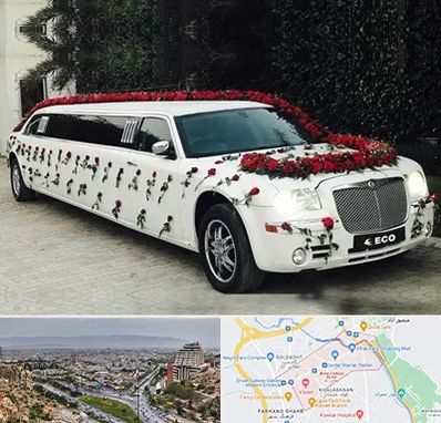 اجاره ماشین عروس لیموزین در معالی آباد شیراز