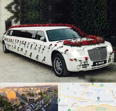 اجاره ماشین عروس لیموزین در تهرانپارس 