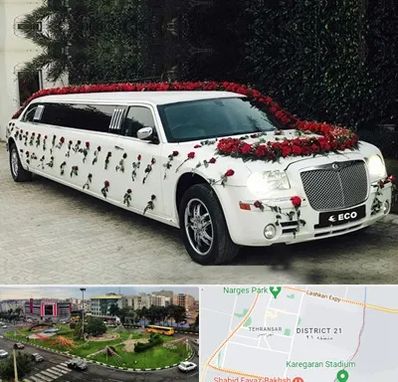 اجاره ماشین عروس لیموزین در تهرانسر 