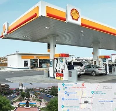 پمپ بنزین در بهارستان 
