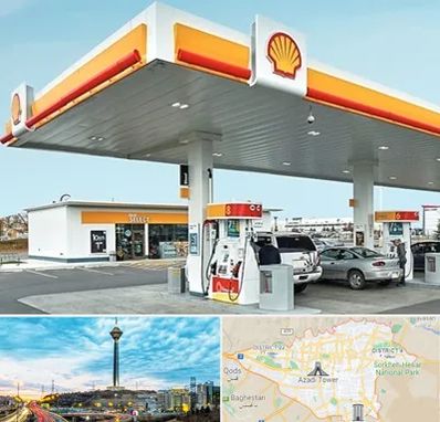 پمپ بنزین در تهران