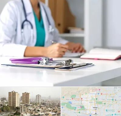دکتر زنان شبانه روزی در منطقه 5 تهران 
