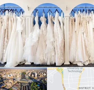 اجاره لباس عروسی در استاد معین 