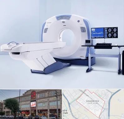 سی تی اسکن شبانه روزی در قائمیه اسلامشهر