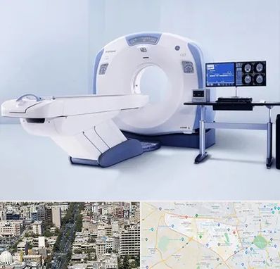 سی تی اسکن شبانه روزی در منطقه 18 تهران 