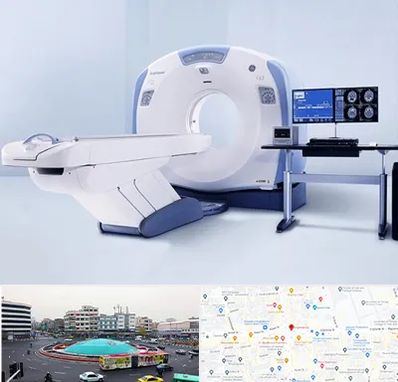 سی تی اسکن شبانه روزی در میدان انقلاب 