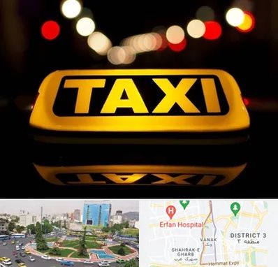 تاکسی تلفنی در ونک 