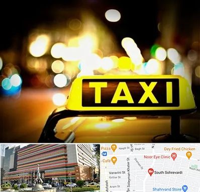 تاکسی تلفنی شبانه روزی در سهروردی 