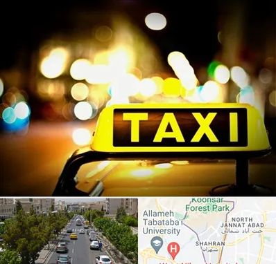 تاکسی تلفنی شبانه روزی در شهران 