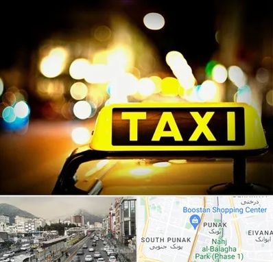 تاکسی تلفنی شبانه روزی در پونک 