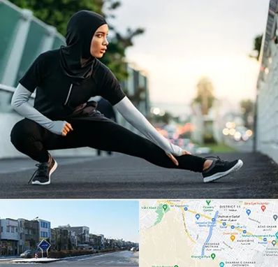 فروشگاه لباس ورزشی زنانه در شریعتی مشهد