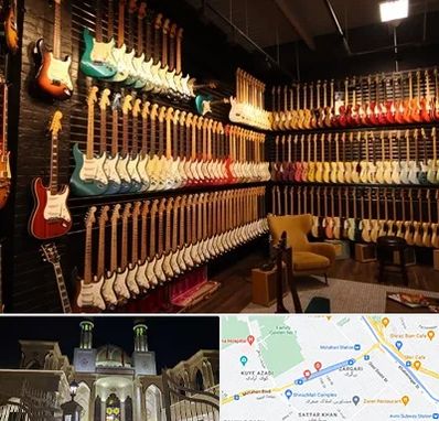 فروش گیتار در زرگری شیراز