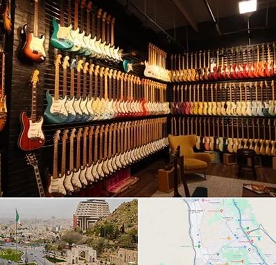 فروش گیتار در فرهنگ شهر شیراز