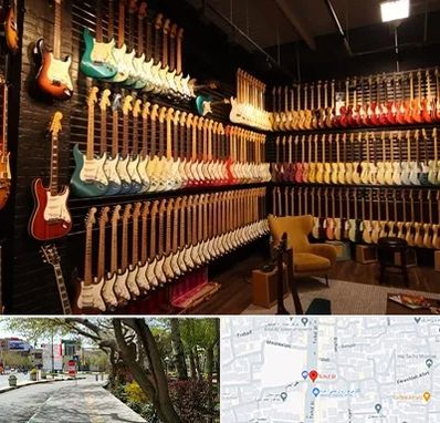 فروش گیتار در خیابان توحید اصفهان