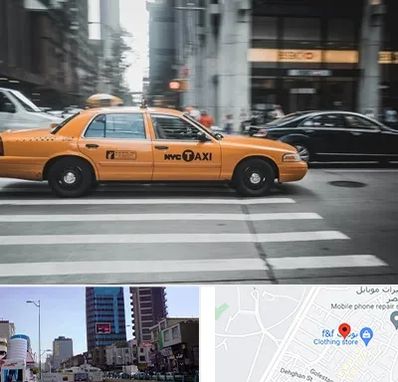 اجاره تاکسی با راننده در چهارراه طالقانی کرج