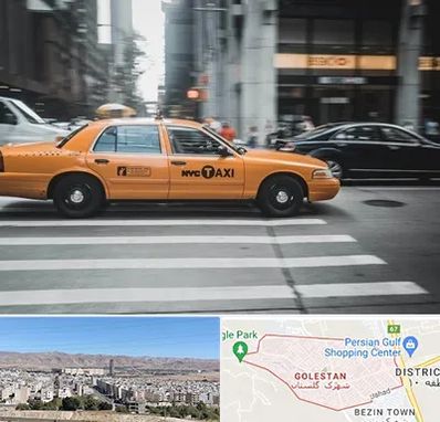 اجاره تاکسی با راننده در شهرک گلستان شیراز