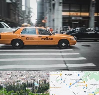 اجاره تاکسی با راننده در محلاتی شیراز