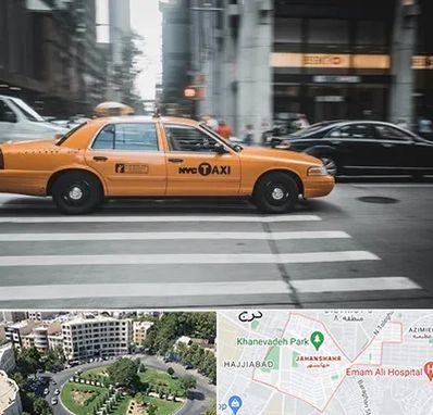 اجاره تاکسی با راننده در جهانشهر کرج 