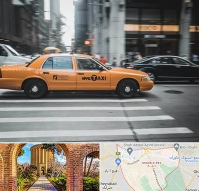 اجاره تاکسی با راننده در شهر ری