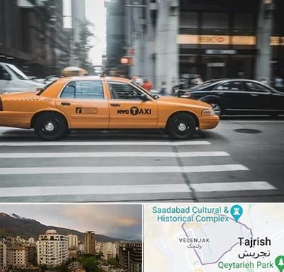 اجاره تاکسی با راننده در زعفرانیه 