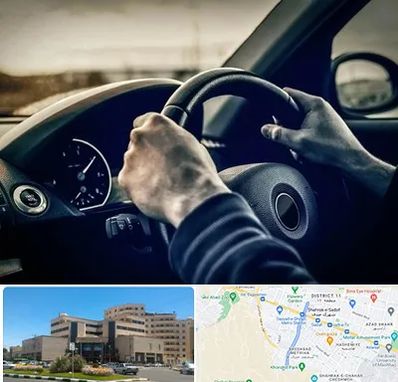 اجاره ماشین با راننده در صیاد شیرازی مشهد