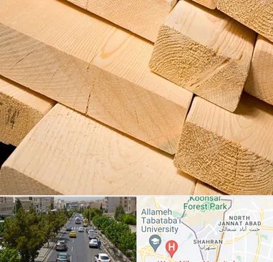 فروش چوب راش در شهران 
