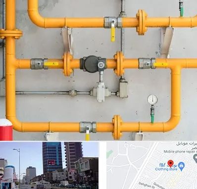 لوله و اتصالات گازی در چهارراه طالقانی کرج