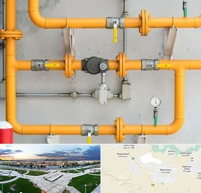 لوله و اتصالات گازی در بهارستان اصفهان
