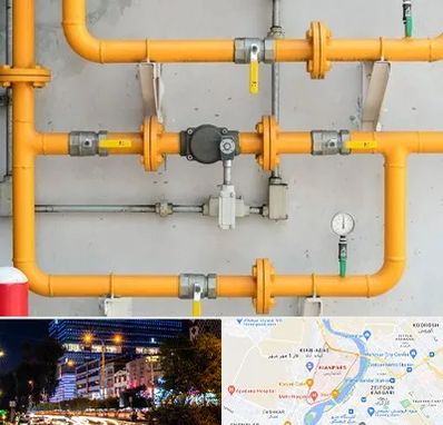 لوله و اتصالات گازی در کیانپارس اهواز 