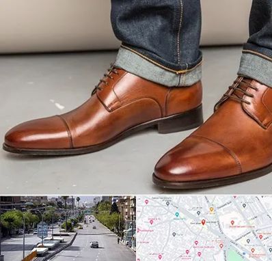 کفش سایز بزرگ مردانه در خیابان زند شیراز