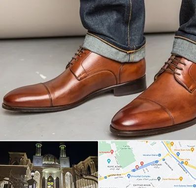کفش سایز بزرگ مردانه در زرگری شیراز