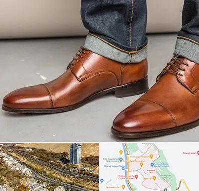 کفش سایز بزرگ مردانه در خیابان نیایش شیراز