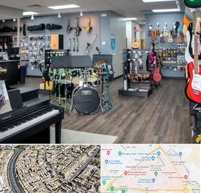 مرکز فروش ساز موسیقی در شهرک غرب مشهد