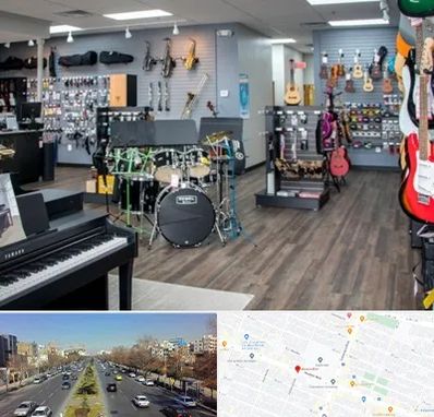 مرکز فروش ساز موسیقی در بلوار معلم مشهد 