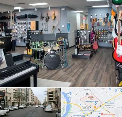 مرکز فروش ساز موسیقی در زیتون کارمندی اهواز 