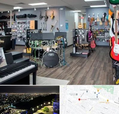 مرکز فروش ساز موسیقی در هفت تیر مشهد 