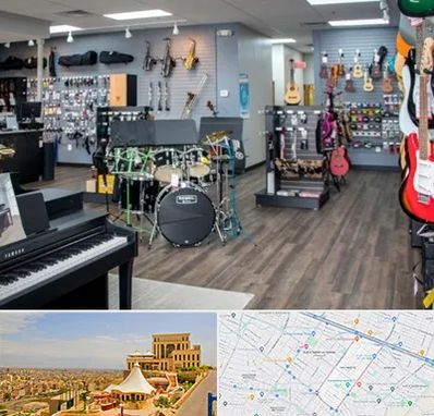 مرکز فروش ساز موسیقی در هاشمیه مشهد