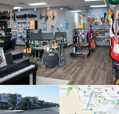 مرکز فروش ساز موسیقی در شریعتی مشهد