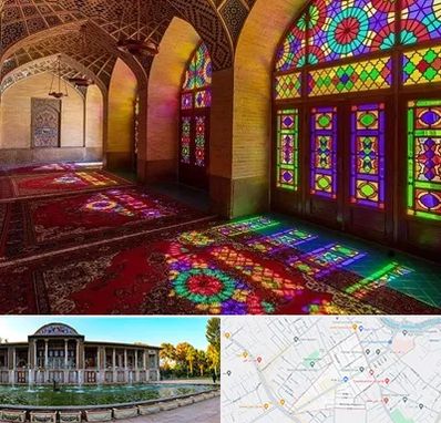 مسجد در عفیف آباد شیراز 