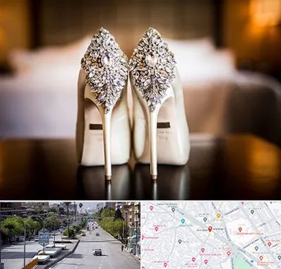 فروشگاه کفش عروس در خیابان زند شیراز 