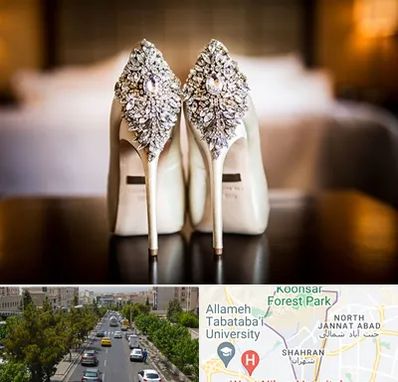 فروشگاه کفش عروس در شهران 