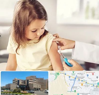 نمونه گیری خون نوزاد و اطفال در صیاد شیرازی مشهد 